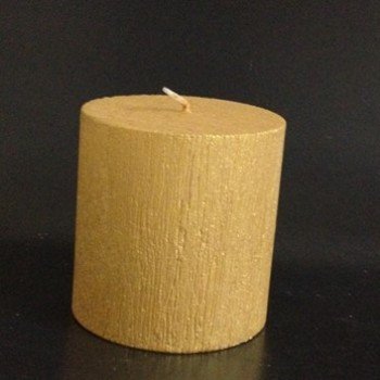 Textured Pillar Candle-3 inch