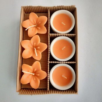 Gift Set-1: Ceramic and Floater Candle Set