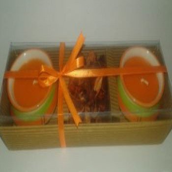 Gift Set-22: Ceramic bowl and potpourri set