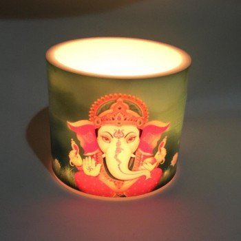 Ganesha Hollow Candle