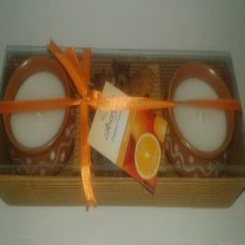 Gift Set-22: Ceramic bowl and potpourri set