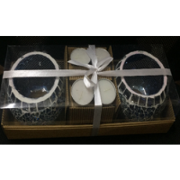 Gift Set-23: Mosaic Tea Light Candle Holder Set